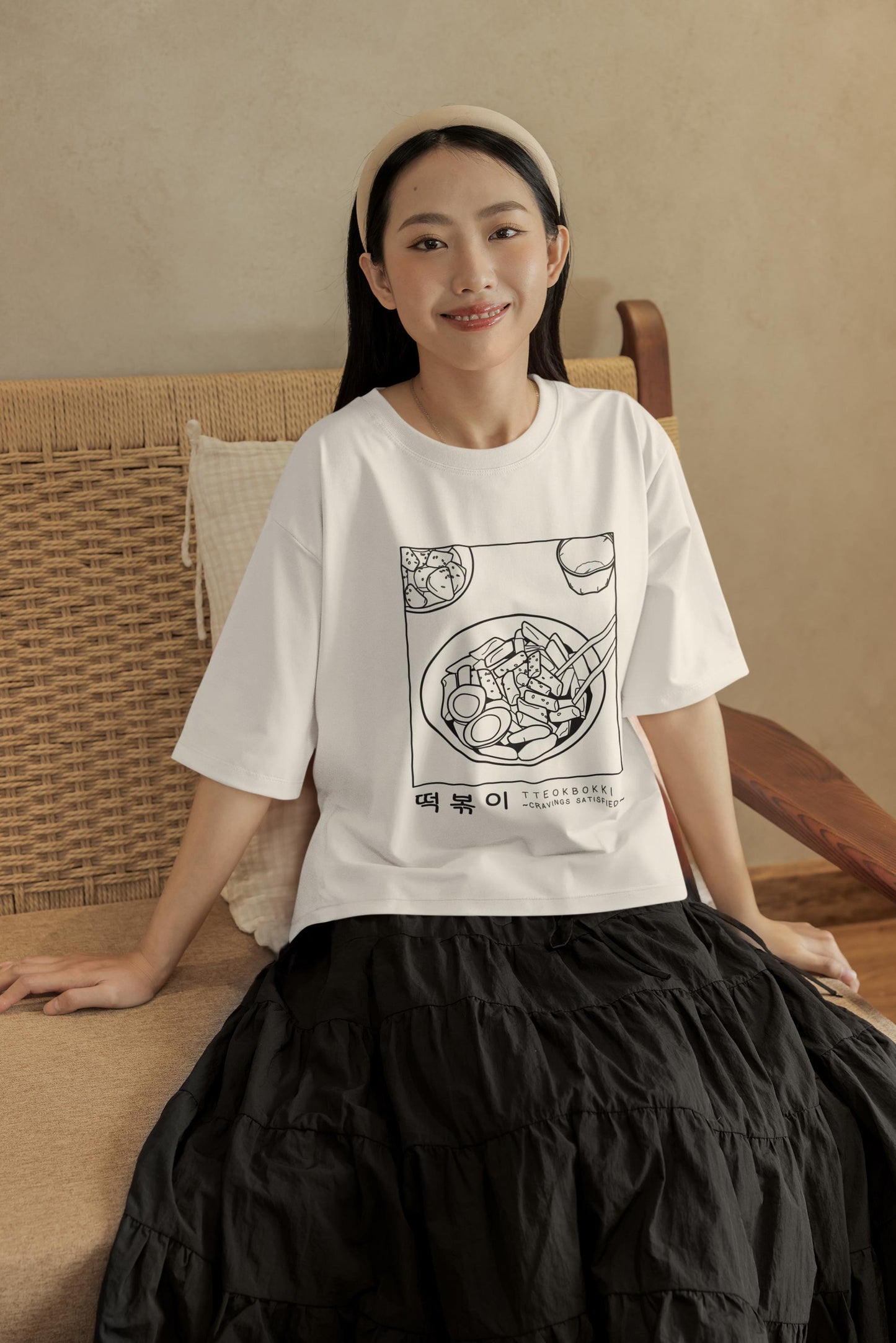 Tteokbokki Cravings Satisfied T-Shirt