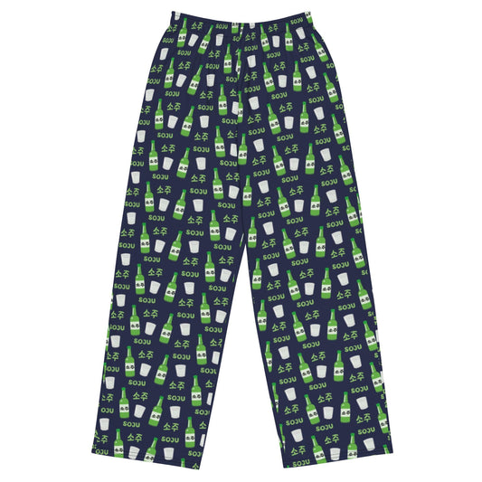 Soju Pajamas Set - Navy