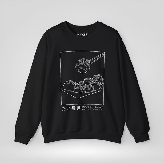 Takoyaki Cravings Satisfied Sweatshirt