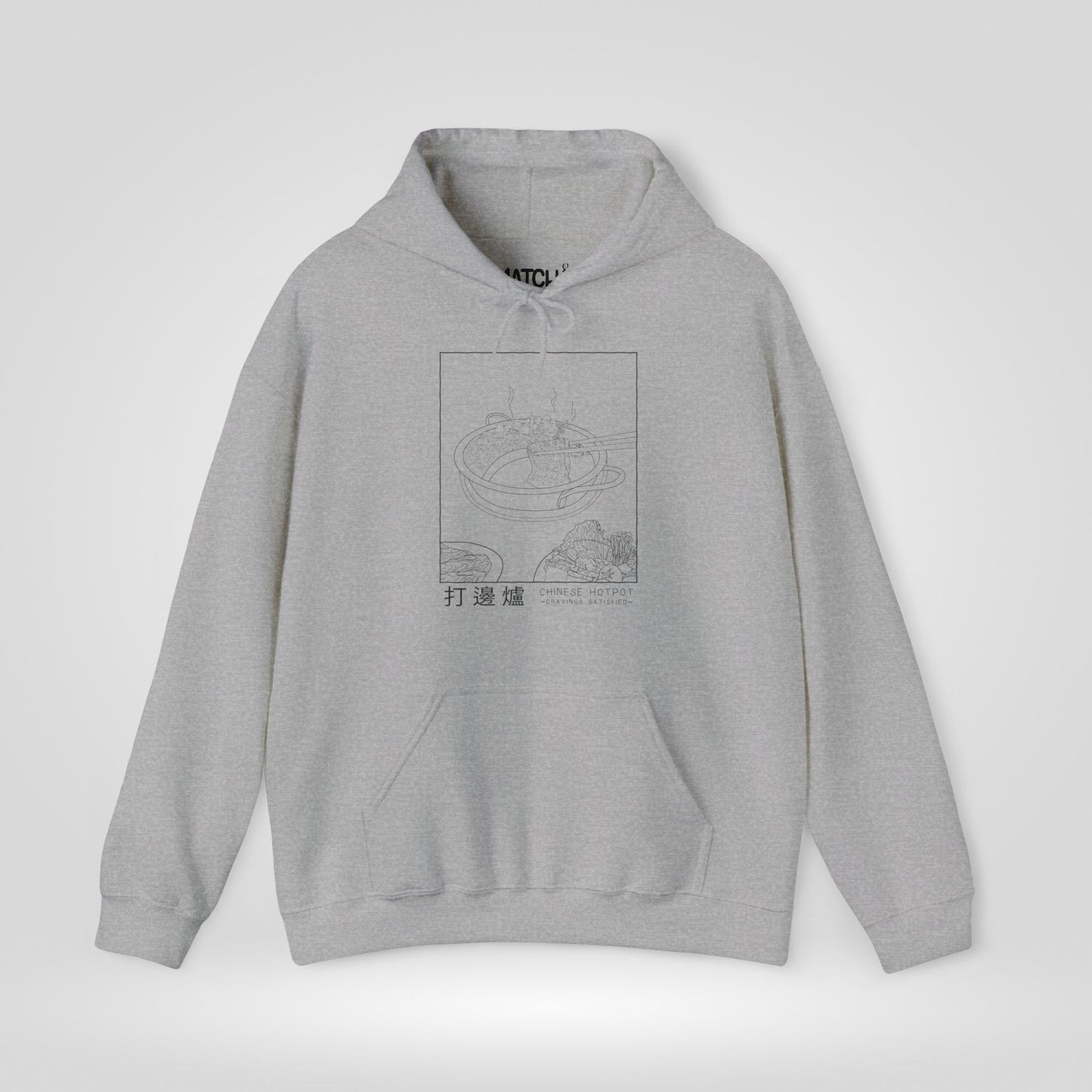 Chinese Hot Pot Cravings Satisfied Hoodie