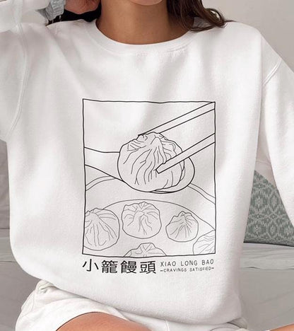 Xiao Long Bao Cravings Satisfied Sweatshirt