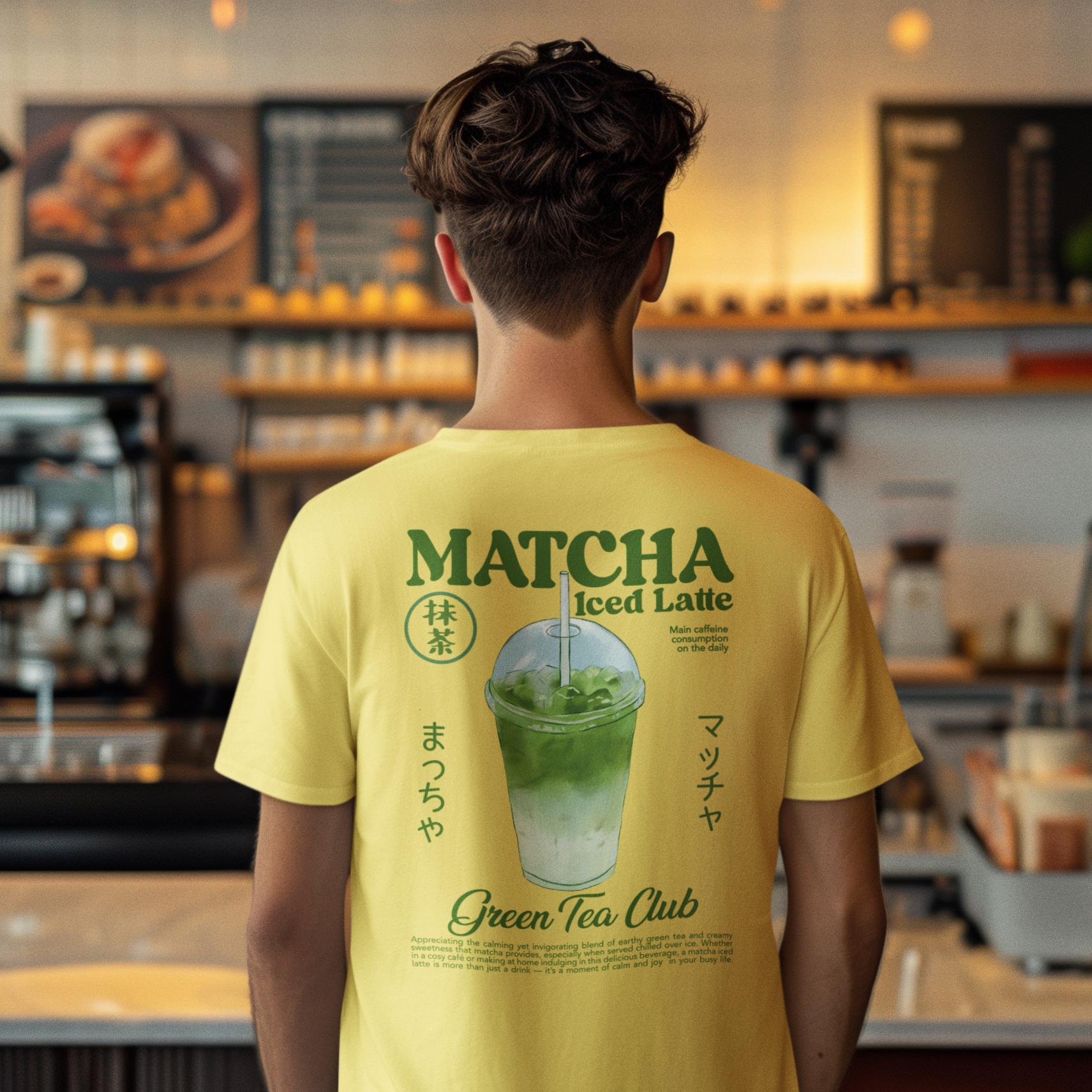 Matcha Iced Latte T-Shirt – MatchaMilkCo