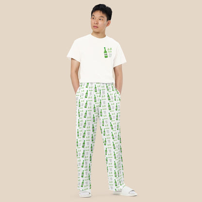 Soju Pajamas Set - Pink / White