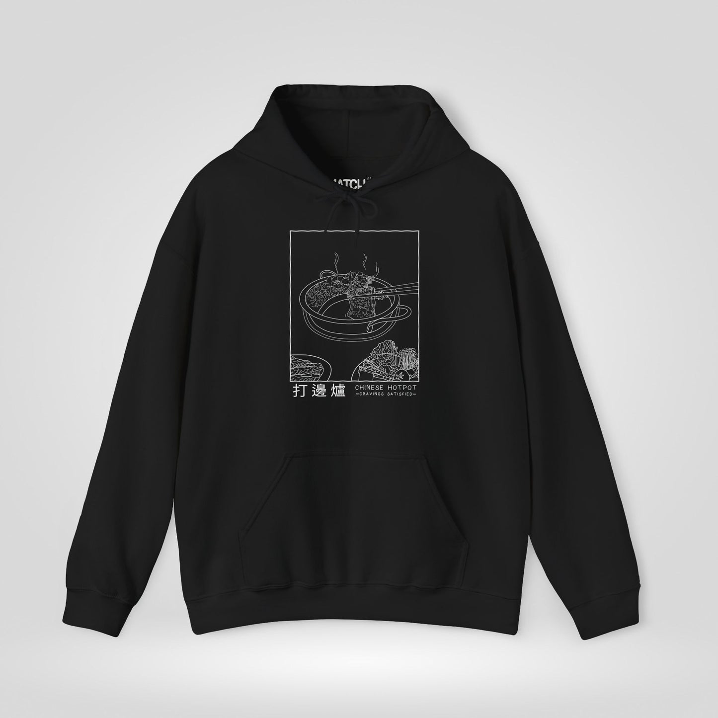 Chinese Hot Pot Cravings Satisfied Hoodie