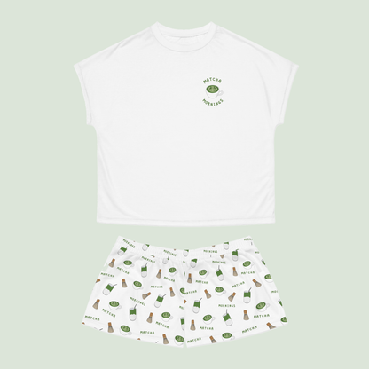 Matcha Women Short Pajama Set