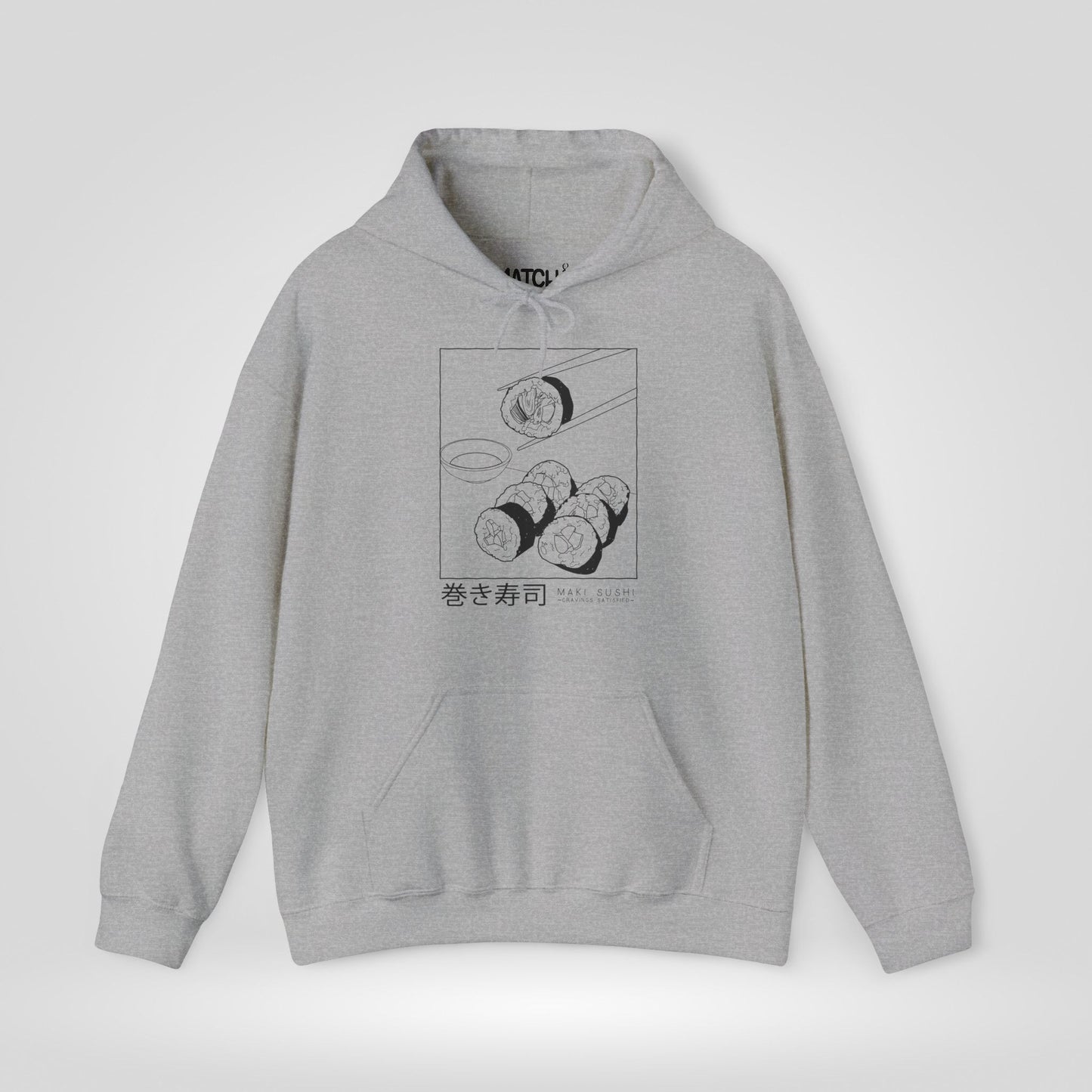 Sushi Cravings Satisfied Hoodie