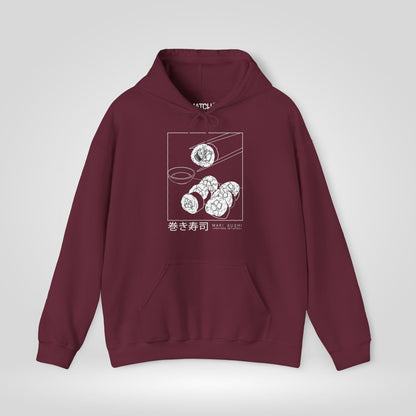 Sushi Cravings Satisfied Hoodie