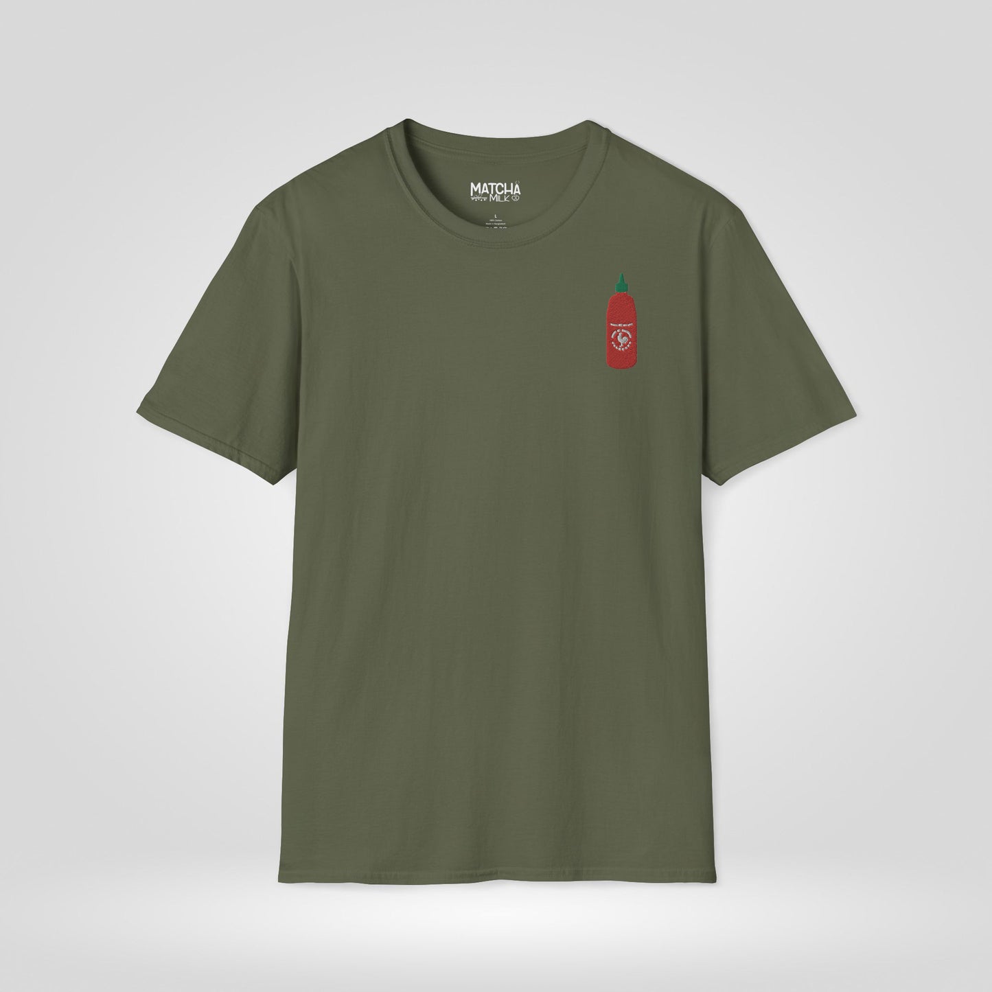 Sriracha Embroidered T-Shirt