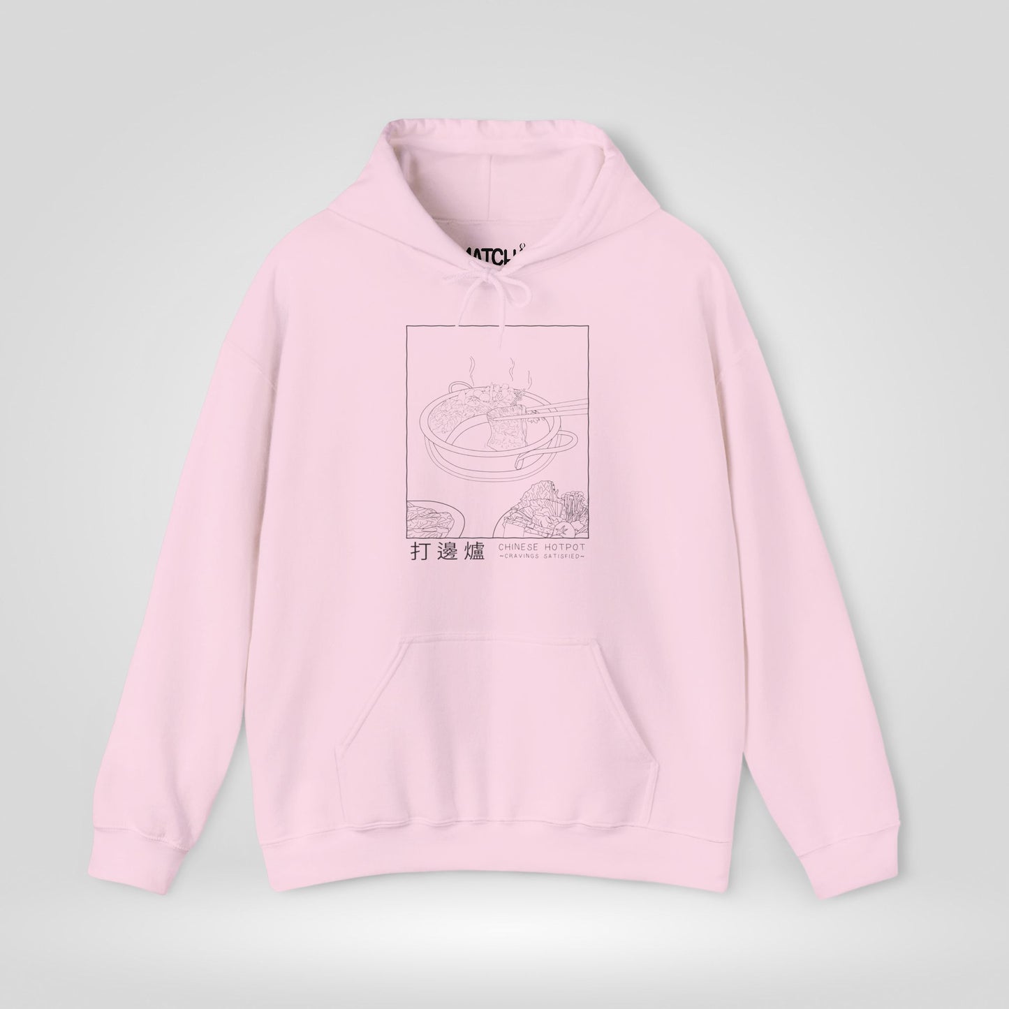 Chinese Hot Pot Cravings Satisfied Hoodie