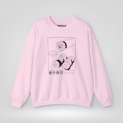 Sushi Cravings Satisfied Sweatshirt