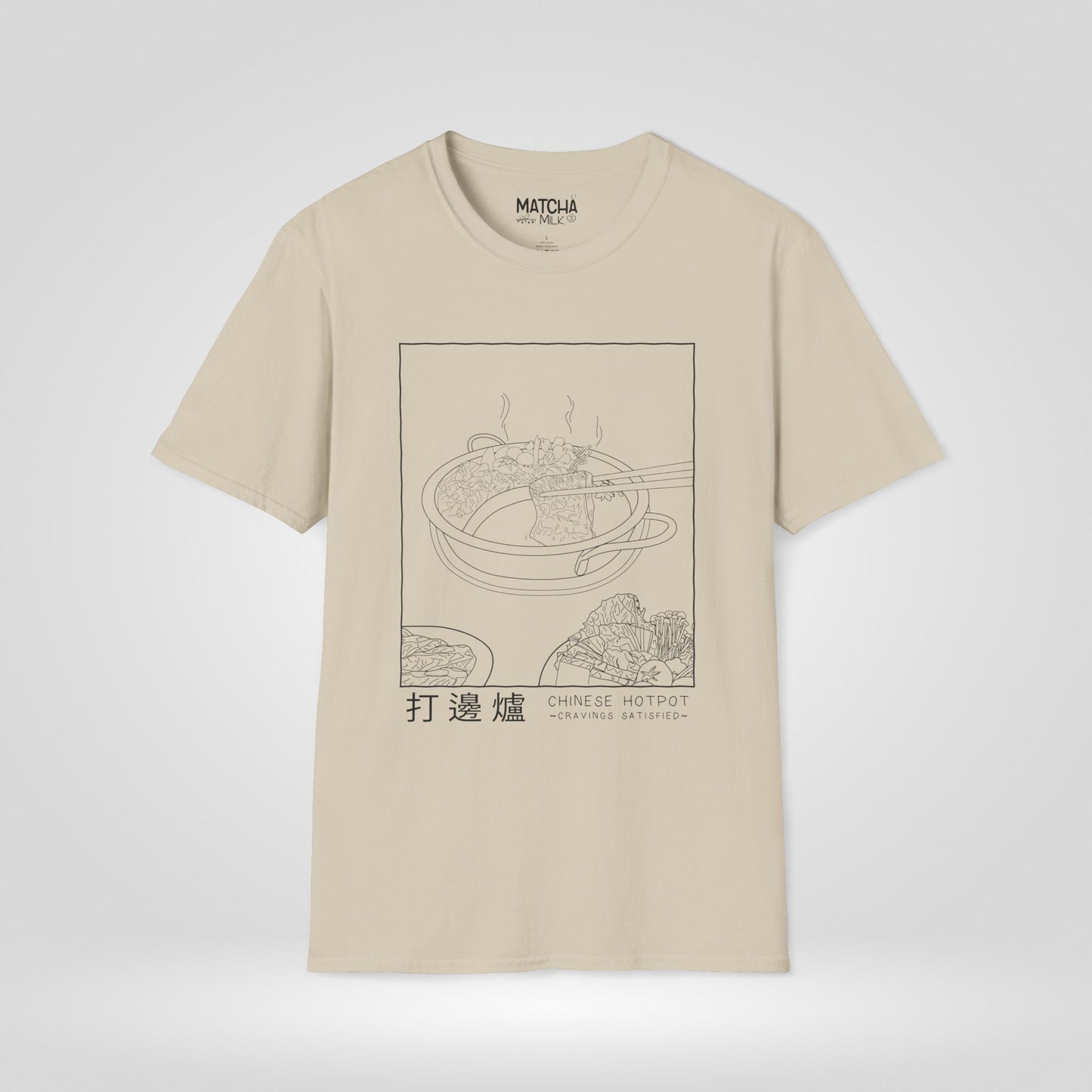 Chinese Hotpot Cravings Satisfied T-Shirt