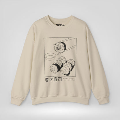 Sushi Cravings Satisfied Sweatshirt