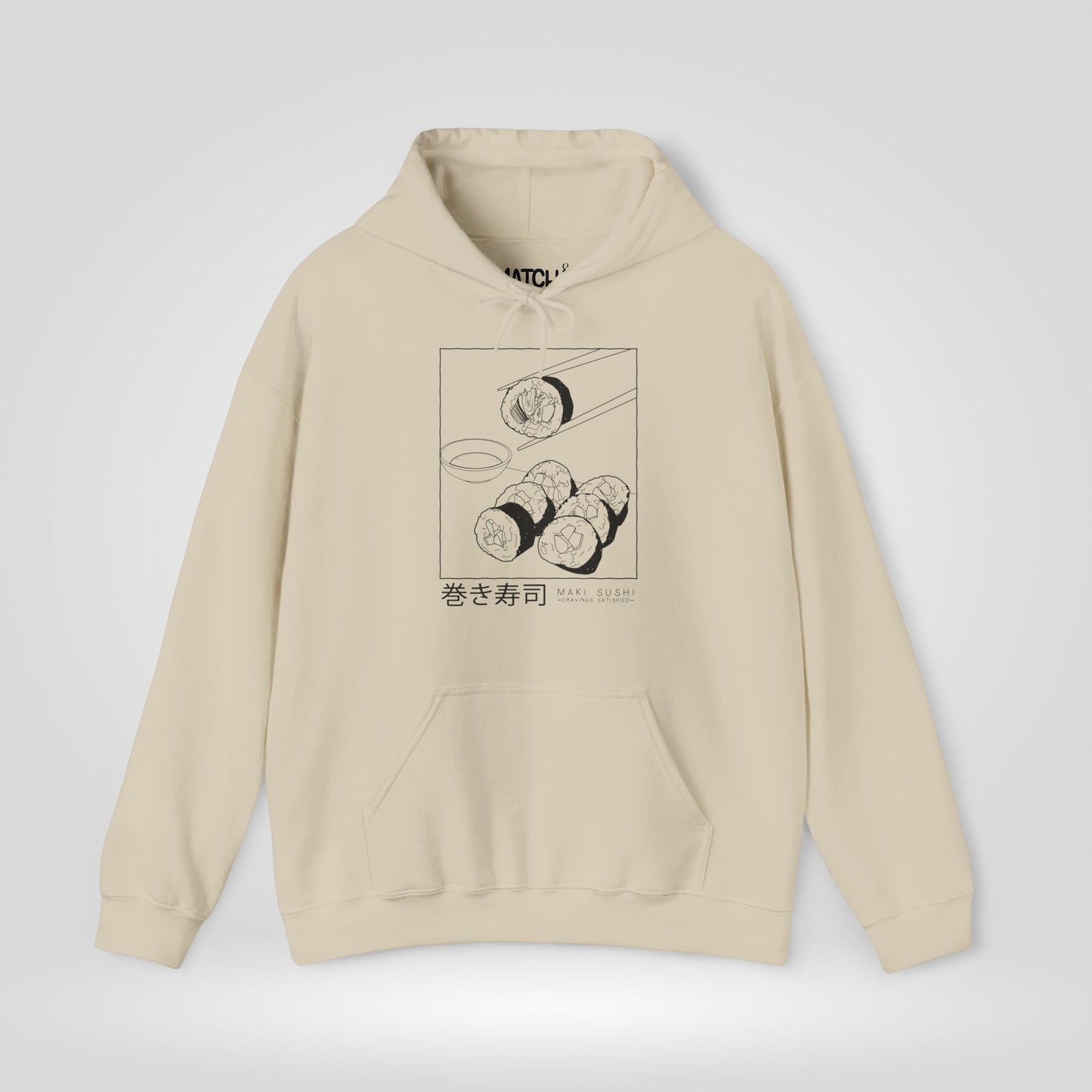 Sushi Cravings Satisfied Hoodie