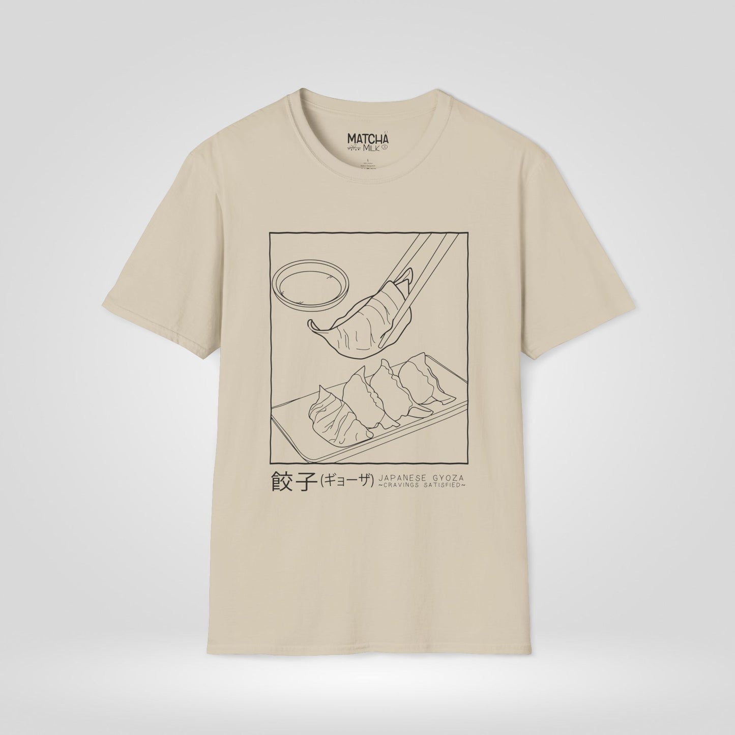 Japanese Gyoza Cravings Satisfied T-Shirt