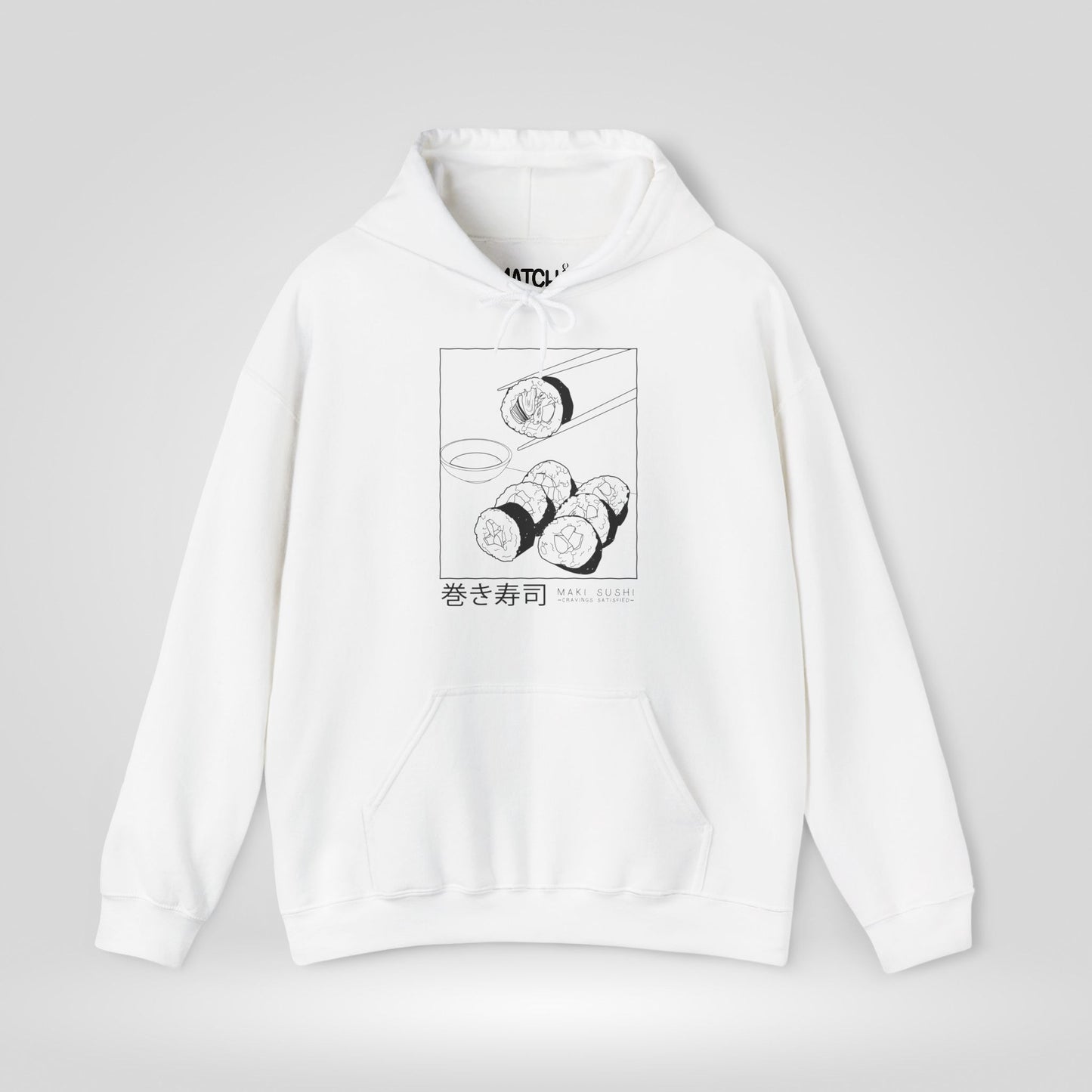 Sushi Cravings Satisfied Hoodie