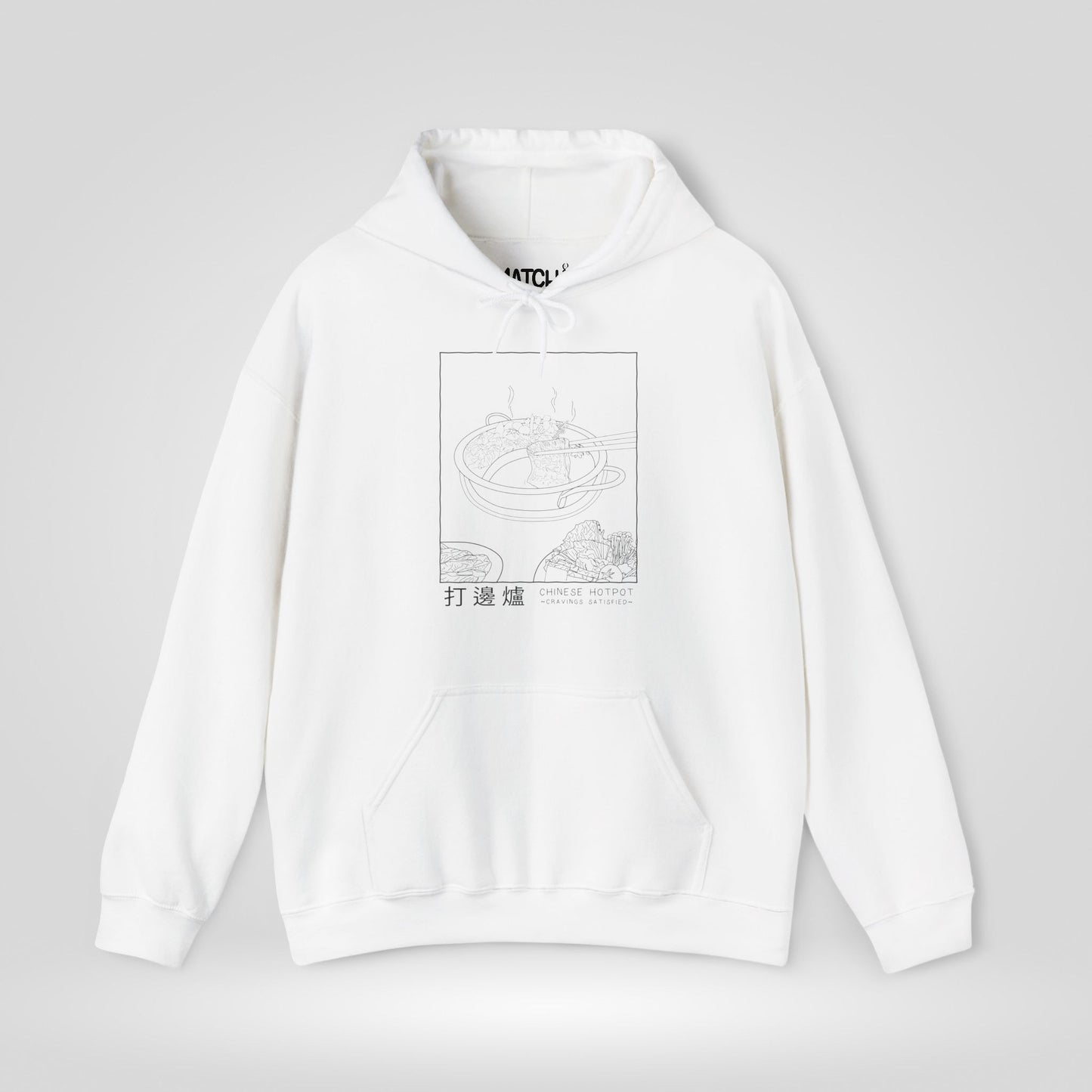 Chinese Hot Pot Cravings Satisfied Hoodie