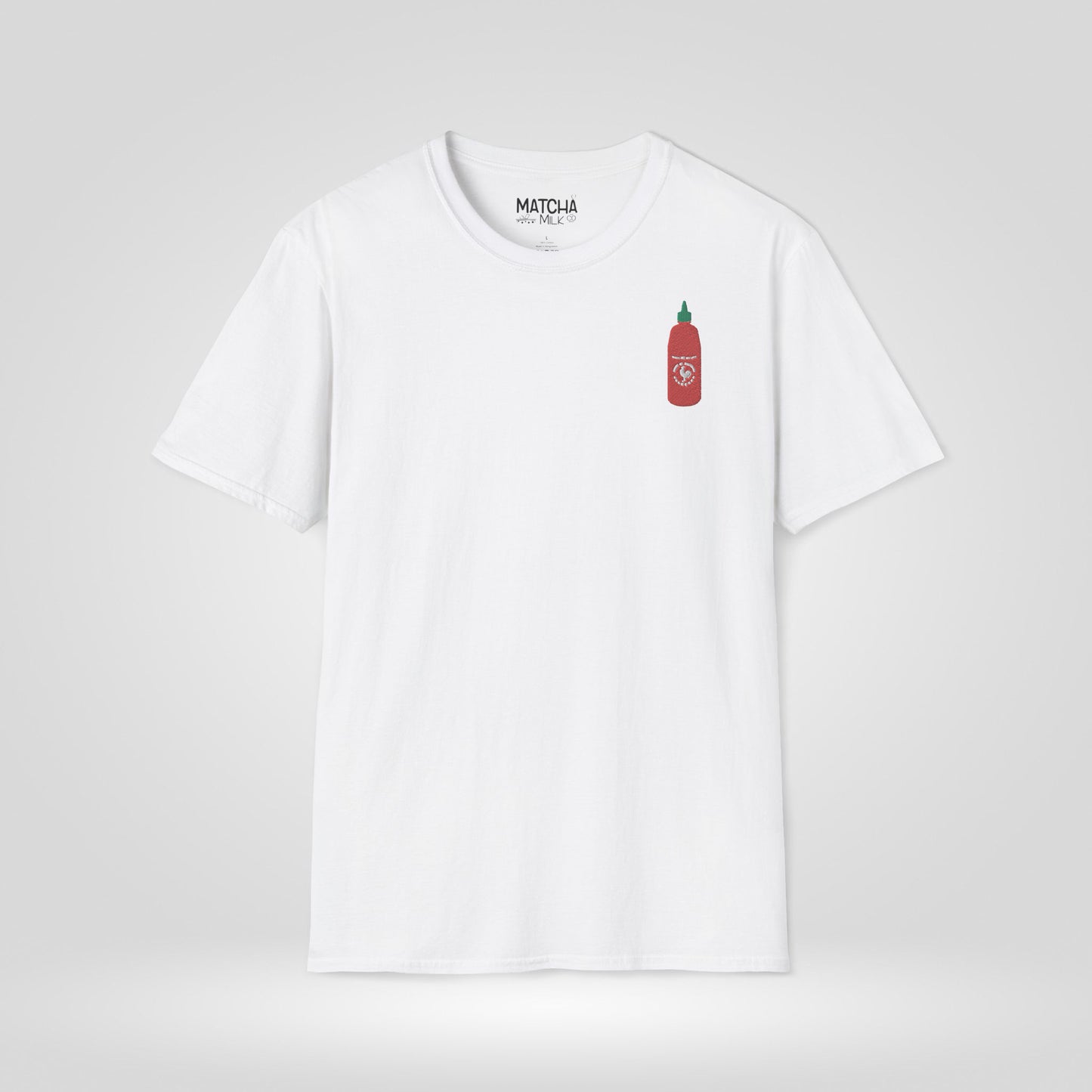 Sriracha Embroidered T-Shirt