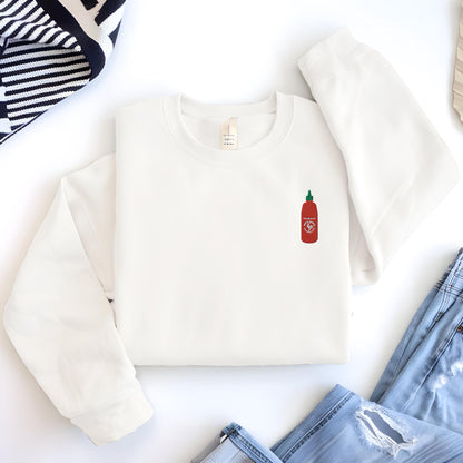 Sriracha Embroidered Sweatshirt