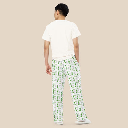 Soju Pajamas Set - Pink / White