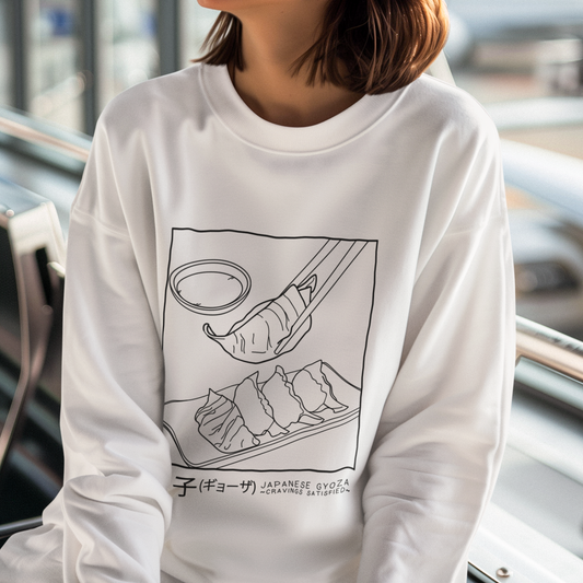 Japanese Gyoza Cravings Satisfied Sweatshirt