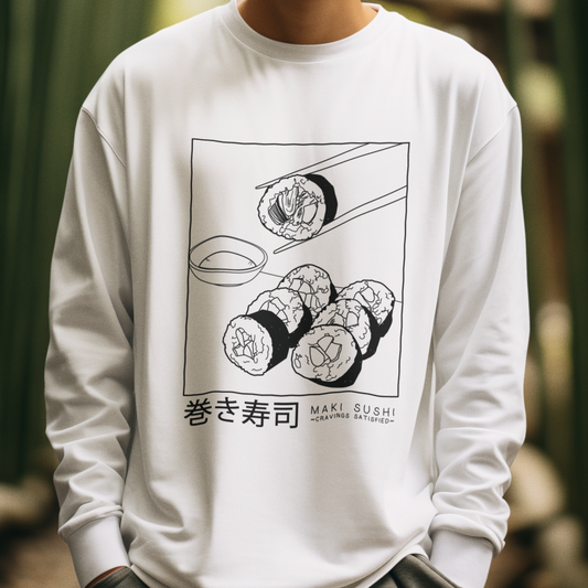 Sushi Cravings Satisfied Sweatshirt