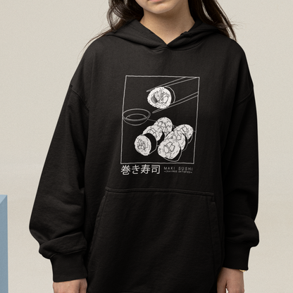 Sushi Cravings Satisfied Hoodie