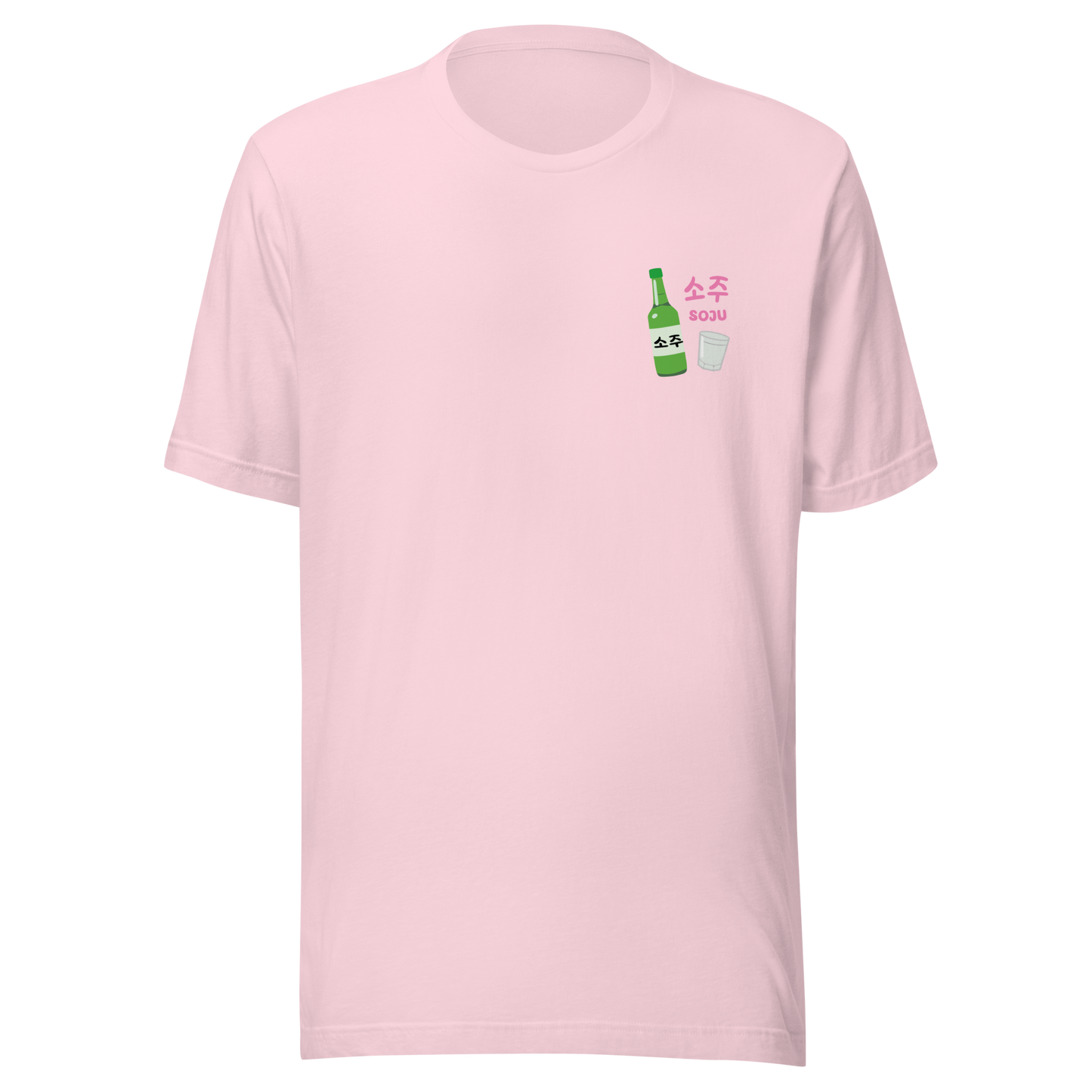 Soju Pajamas Set - Pink / White