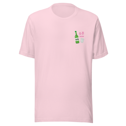Soju Pajamas Set - Pink / White